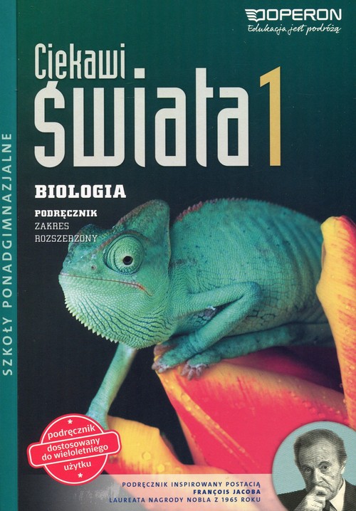 Ciekawi świata Biologia 1 Podręcznik wieloletni Zakres rozszerzony