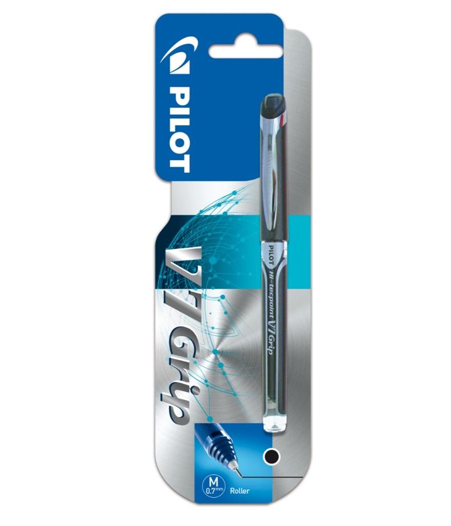 Cienkopis kulkowy v7 grip czarny Pilot