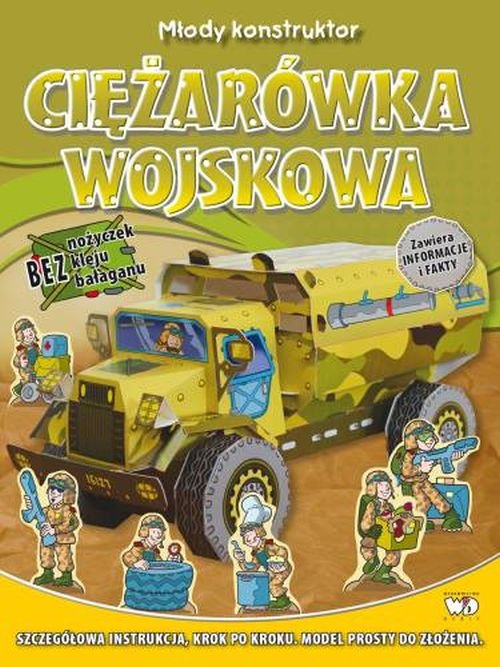 Młody konstruktor. Ciężarówka wojskowa