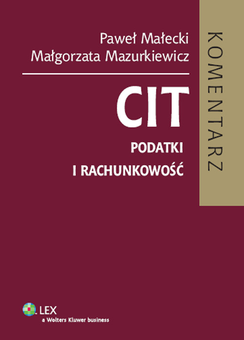 CIT. Podatki i rachunkowość