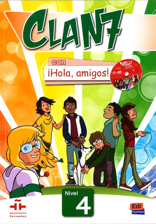 Clan 7 con hola amigos 4 podręcznik