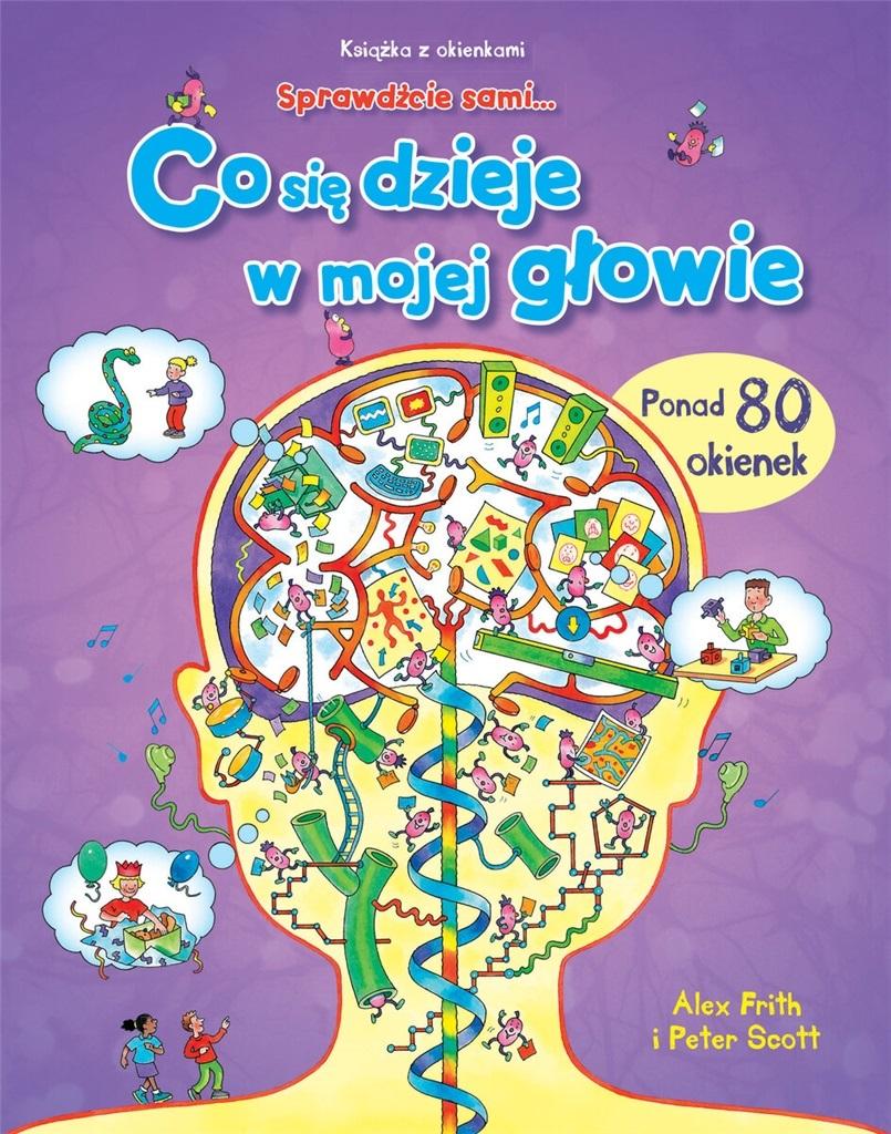 Co się dzieje w mojej głowie Książka z okienkami