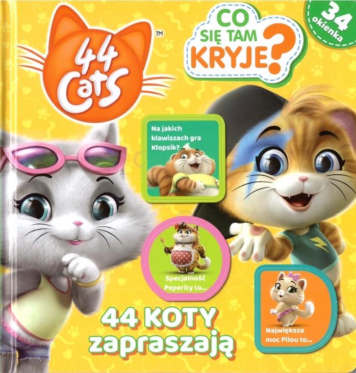 Co się tam kryje? 44 koty zapraszają