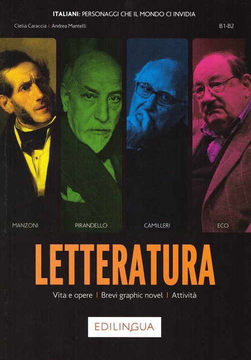 Collana Italiani Personaggi che il mondo ci invidia Letteratura