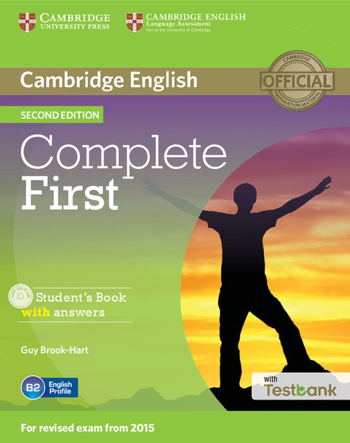 Complete First Student's Book with Answers with Testbank + CD