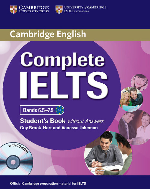 Complete IELTS Bands 6.5-7.5 Student's Book without answers + CD