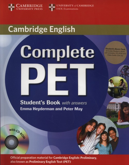 Complete PET Student's Book with answers +3CD
