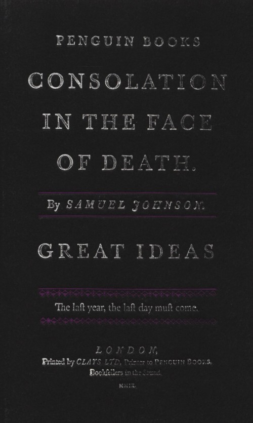 Consolation in the Face of Death