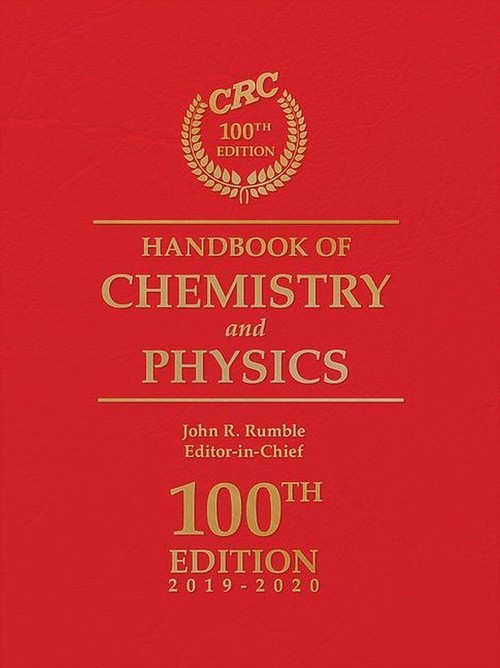 CRC Handbook of Chemistry and Physics