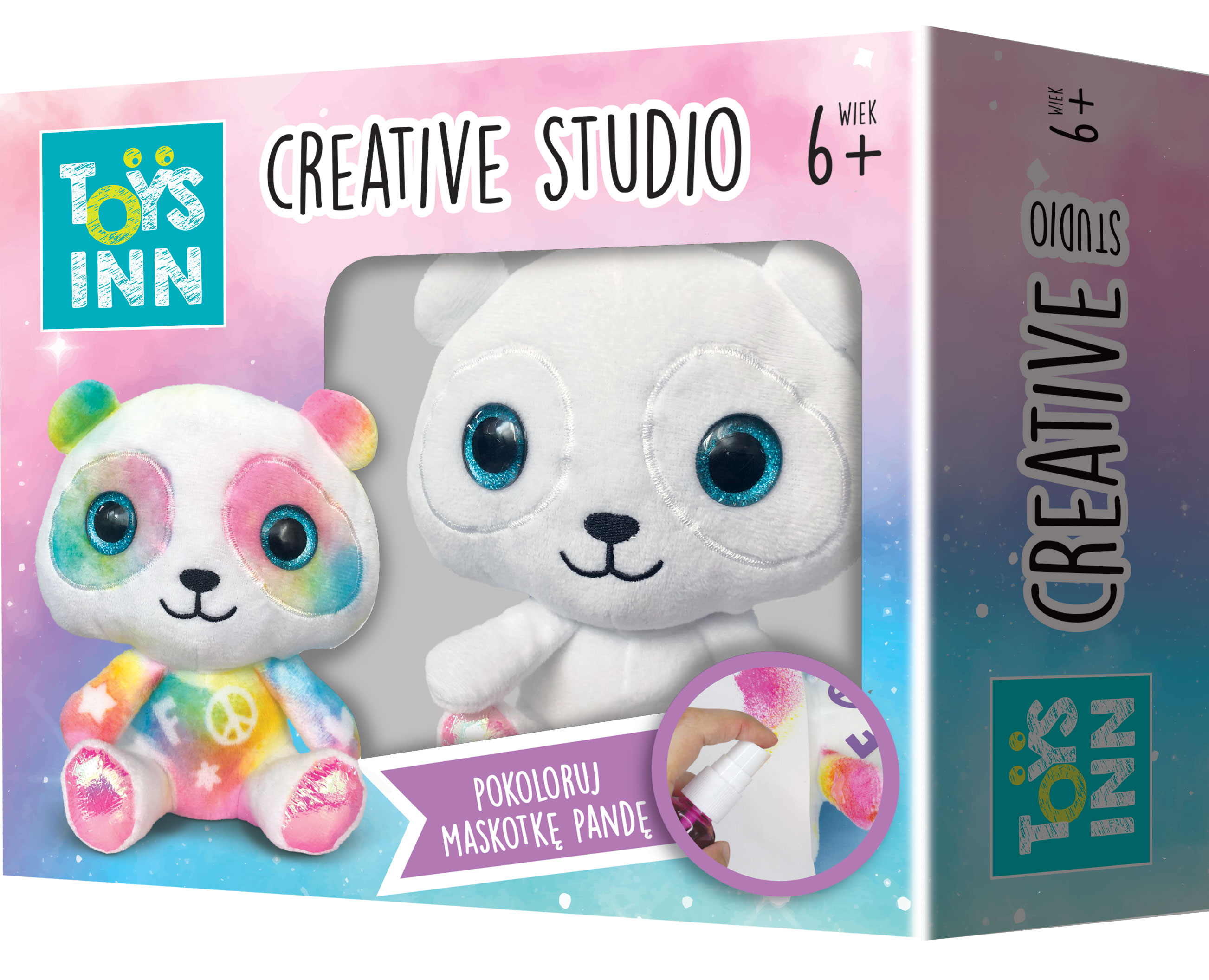 Creative Studio Pokoloruj maskotkę Pandę
