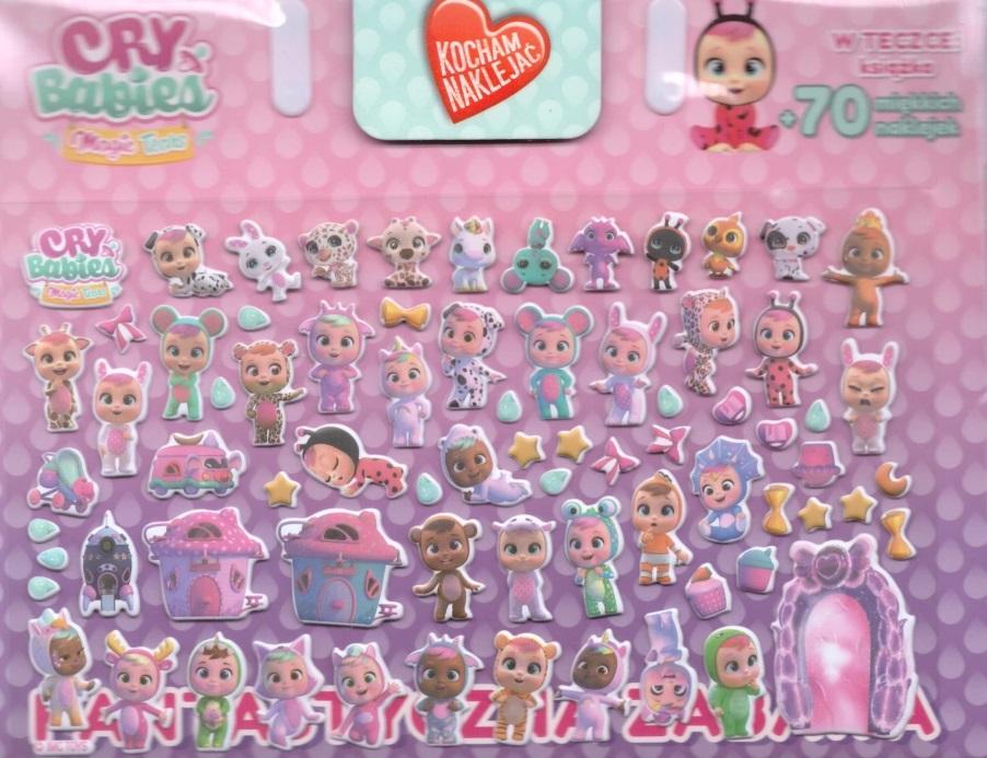 Cry babies. Fantastyczna zabawa. Kocham naklejać
