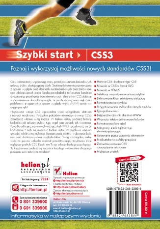 CSS3. Szybki start. Wydanie V