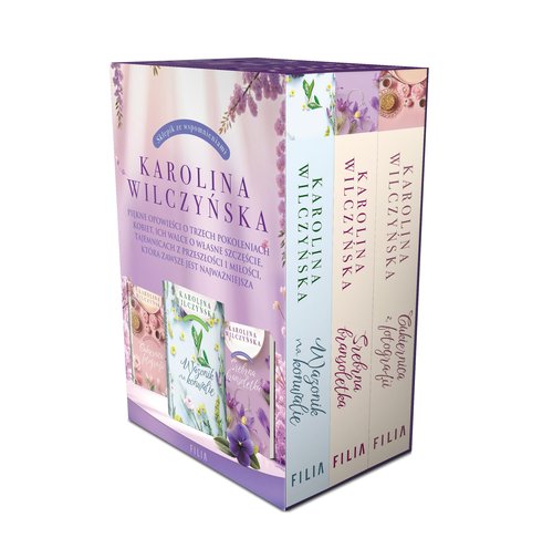 Cukiernica z fotografii / Srebrna bransoletka / Wazonik na konwalie