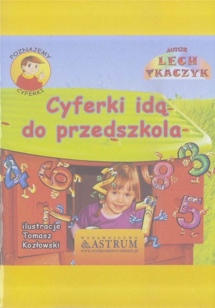 Cyferki idą do przedszkola.