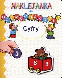 Cyfry. Naklejanki dla najmłodszych