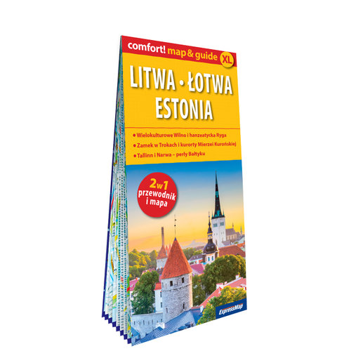 Cypr laminowany map&guide 2w1 przewodnik i mapa