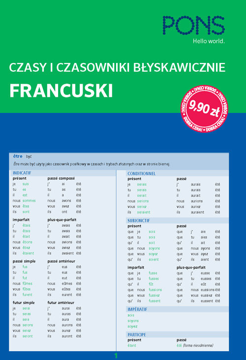 PONS. Czasy i czasowniki błyskawicznie. Francuskie