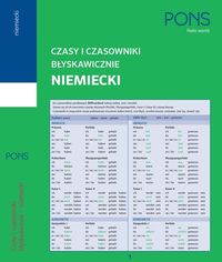 Czasy i czasowniki błyskawicznie niemiecki