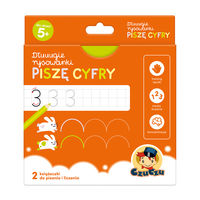 CzuCzu Dłuuugie rysowanki Piszę Cyfry 5+