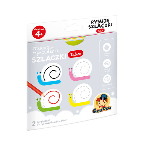 CzuCzu Dłuuugie rysowanki Rysuję szlaczki Łatwe