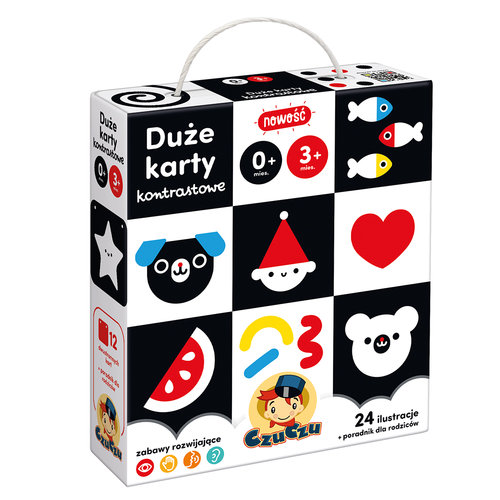 CzuCzu Duże karty kontrastowe