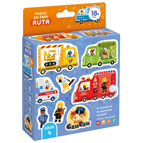 CzuCzu Puzzle do pary Auta