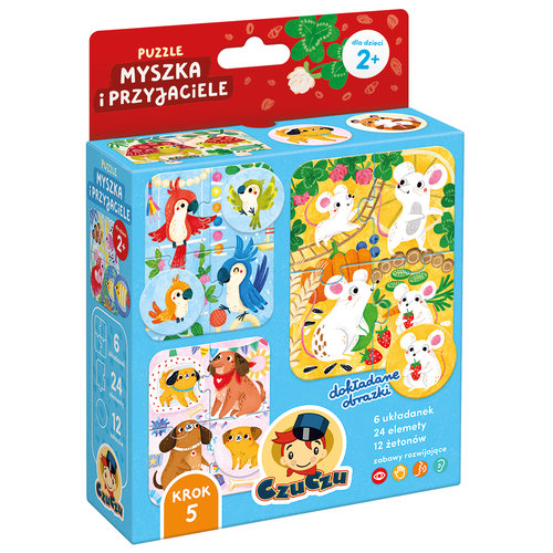 CzuCzu Puzzle Myszka i przyjaciele