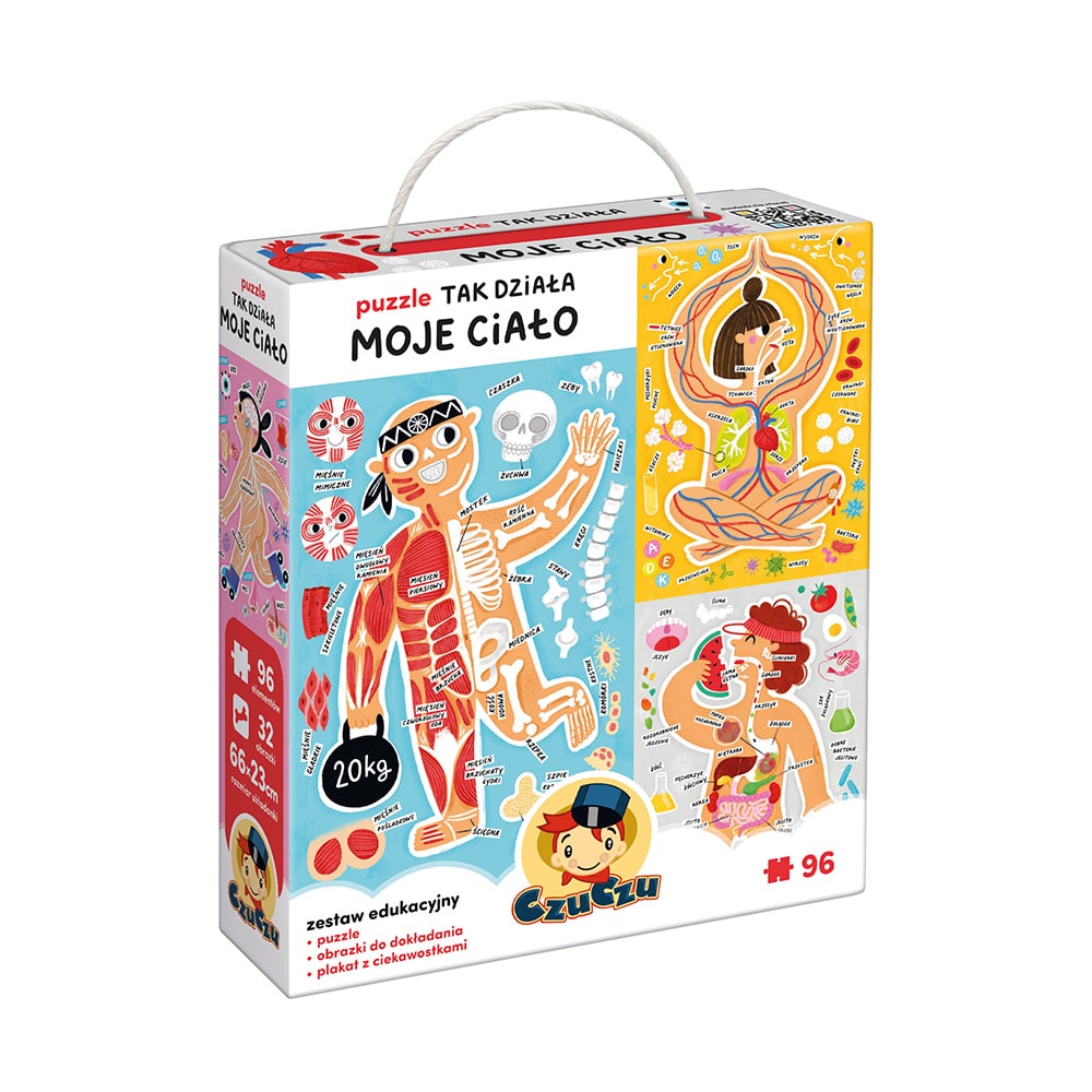 CzuCzu Puzzle Tak działa Moje ciało 5+