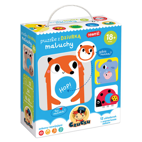 CzuCzu Puzzle z dziurką Maluchy
