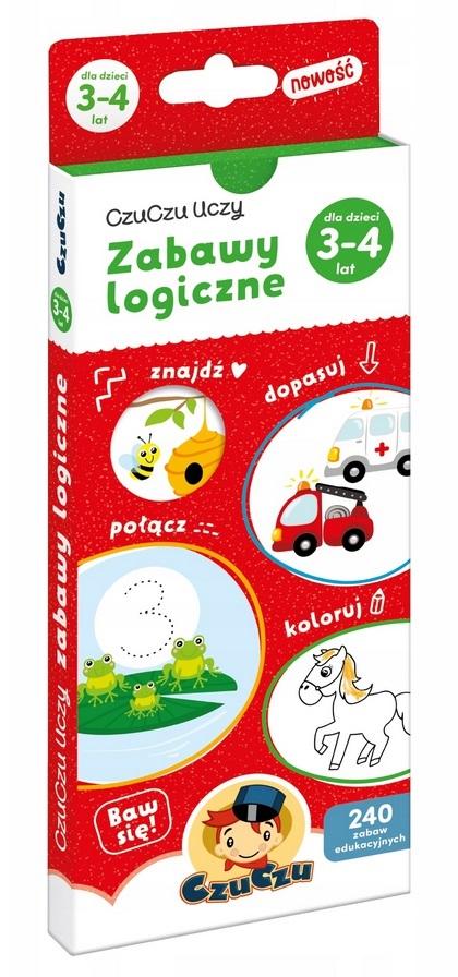 CzuCzu Uczy Zabawy logiczne 3-4