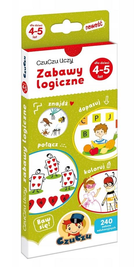 CzuCzu Uczy Zabawy logiczne dla dzieci 4-5 lat