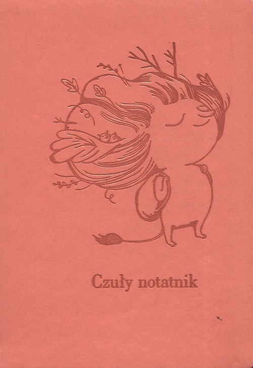 Czuły notatnik różowy