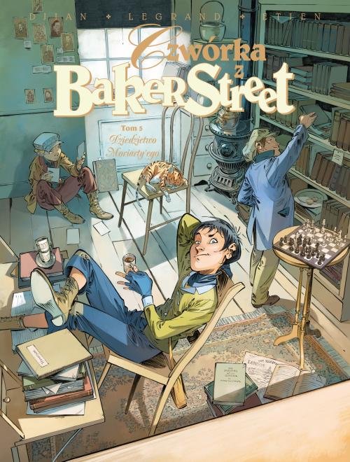 Czwórka z Baker Street Tom 5 Dziedzictwo Moriarty'ego