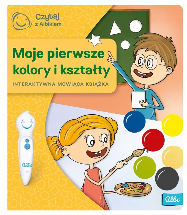 Czytaj z Albikiem. Moje pierwsze kolory i kształty