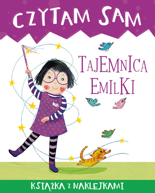 Czytam sam. Tajemnica Emilki. Książka z naklejkami