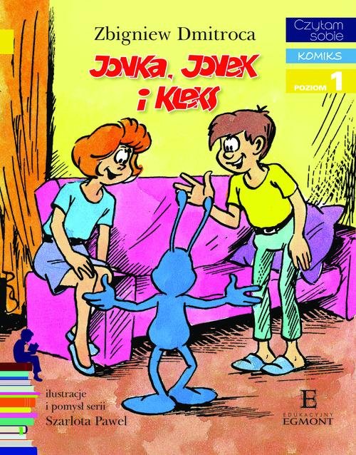 Czytam sobie. Jonka, Jonek i Kleks poziom1