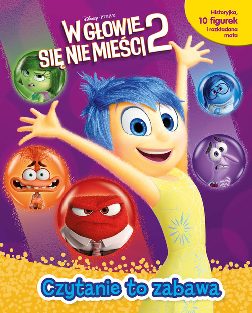 Czytanie to zabawa Disney Pixar W głowie się nie mieści 2