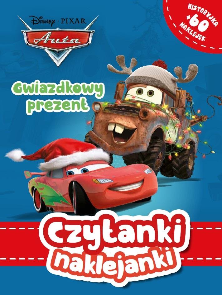 Czytanki naklejanki Gwiazdkowy prezent Disney Auta