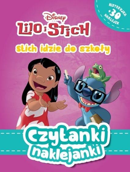 Czytanki naklejanki Stitch idzie do szkoły Disney Lilio i Stitch