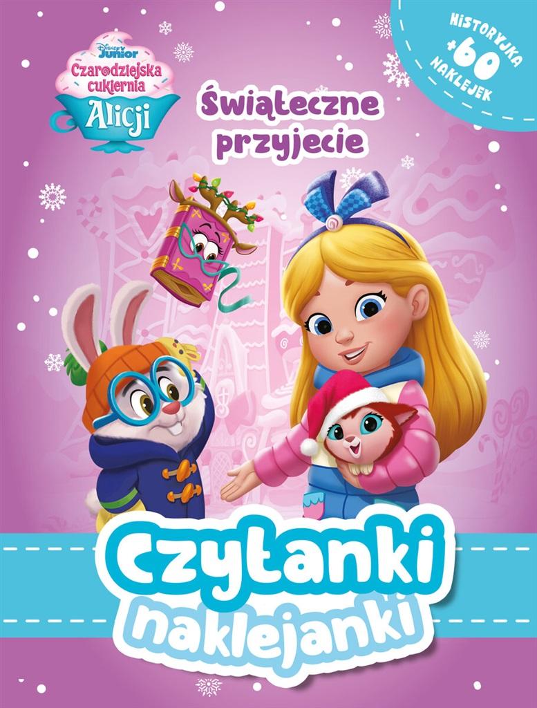 Czytanki naklejanki. Świąteczne przyjęcie. Disney