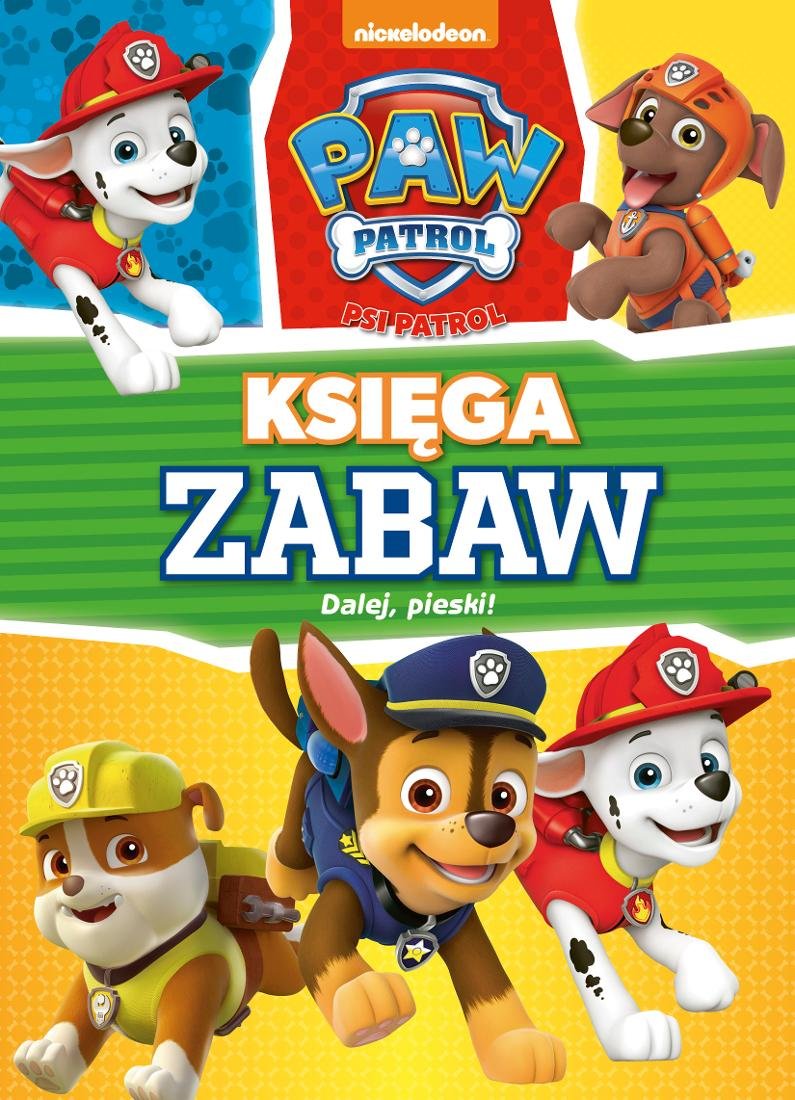 Dalej pieski Psi Patrol księga zabaw