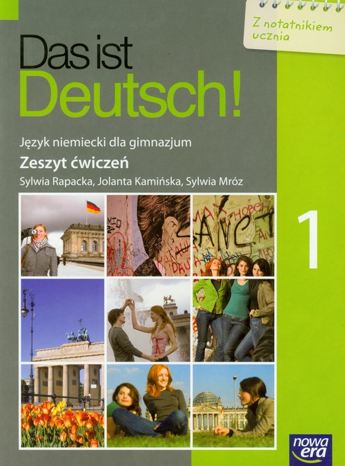 Język niemiecki Das ist Deutsch! Zeszyt ćwiczeń z notatnikiem ucznia, część 1, gimnazjum