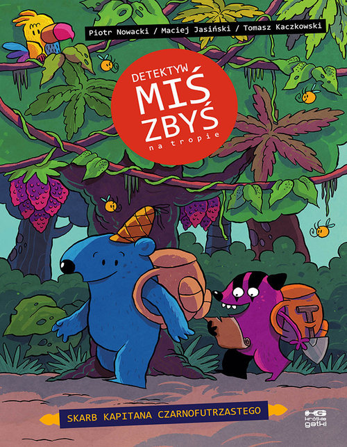 Detektyw Miś Zbyś Skarb kapitana Czarnofutrzastego