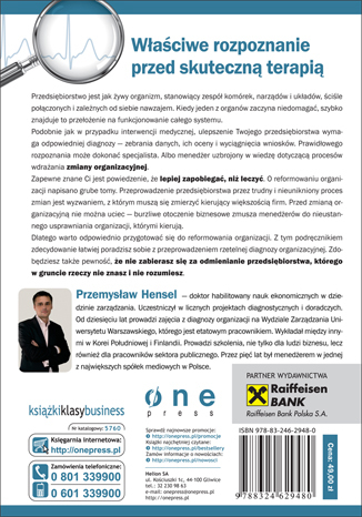 Diagnoza organizacji. Pierwszy krok do uzdrowienia firmy