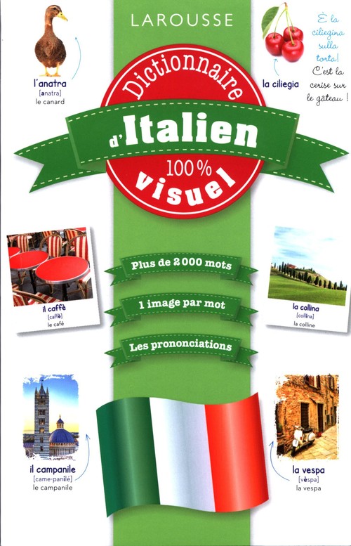 Dictionnaire d'italien 100% visuel