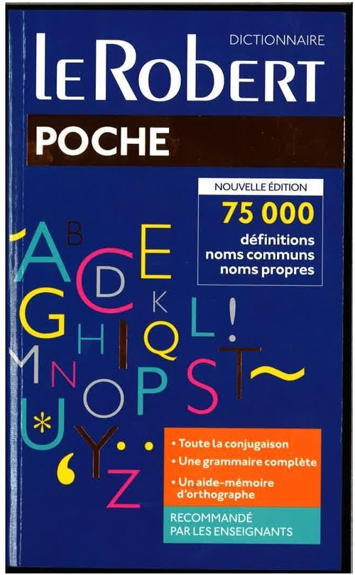 Dictionnaire le Robert  poche
