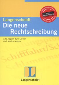 Die neue Rechtschreibung Langenscheidt