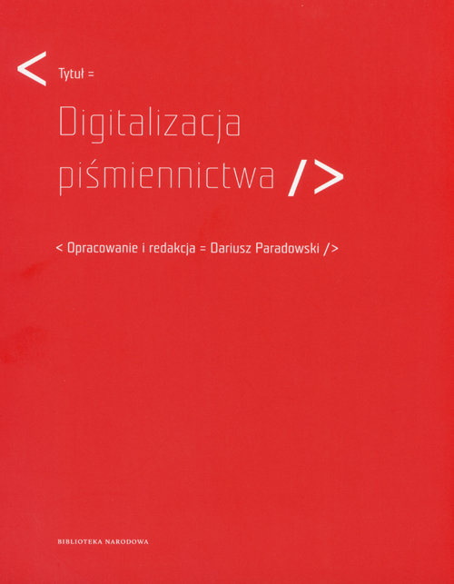 Digitalizacja piśminnictwa
