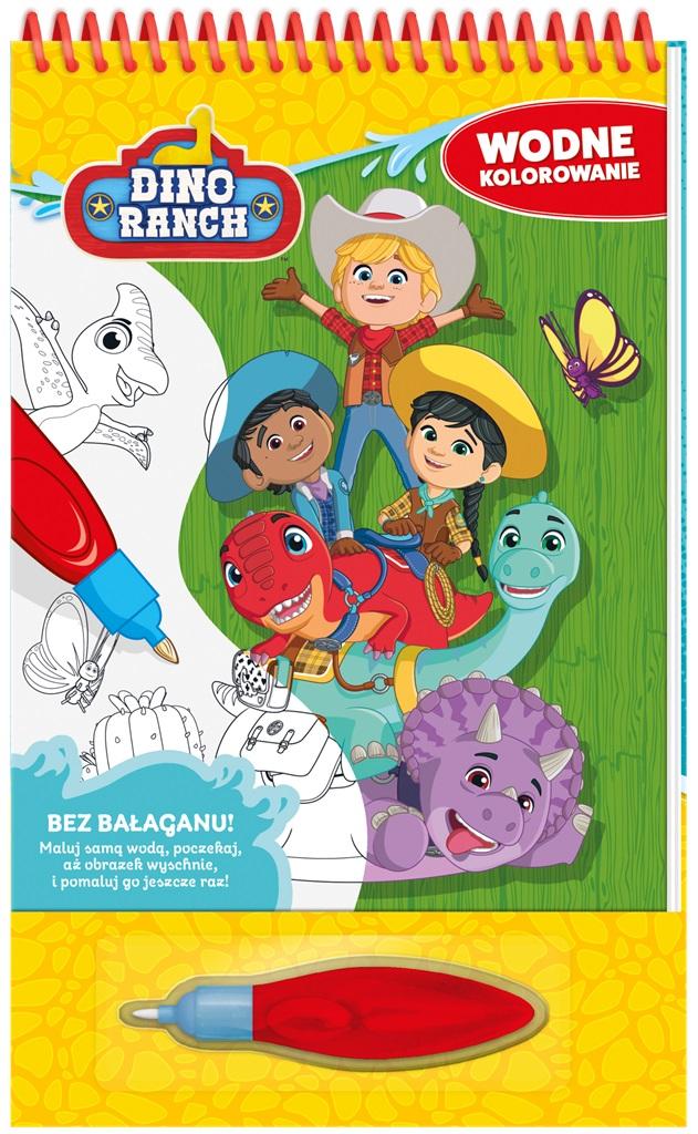 Dino Ranch Wodne kolorowanie 1