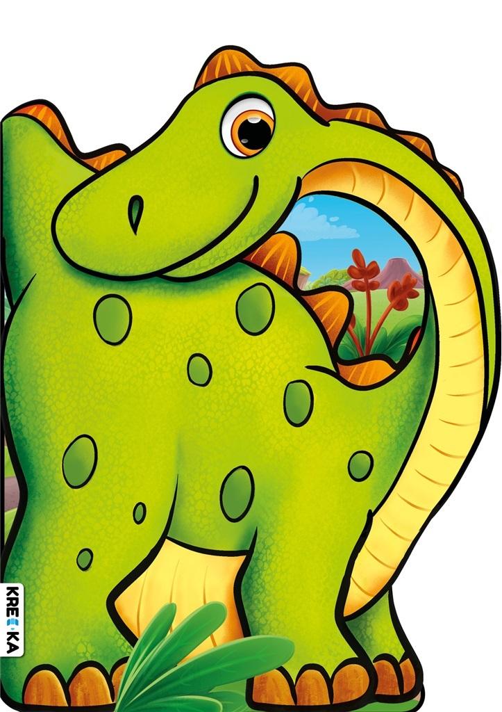 Dinozaur z wykrojnikiem Diplodok